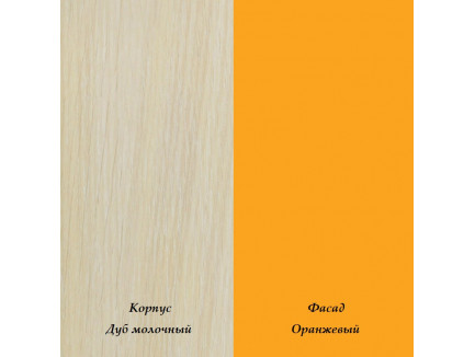 Детская двухъярусная кровать Астра-3 с шкафом, нижнее место 160х80, верхнее 195х80 см